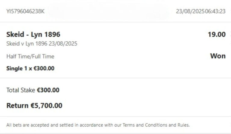 Fixed Matches Winning